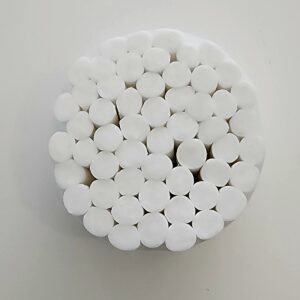 Cotton cheek rolls (Qty 50 = 25 clients) great for soaking up saliva