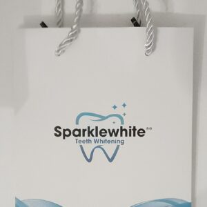 Gift bag with rope handles